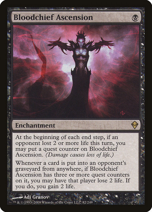 Bloodchief Ascension [Zendikar] | Gear Gaming Bentonville