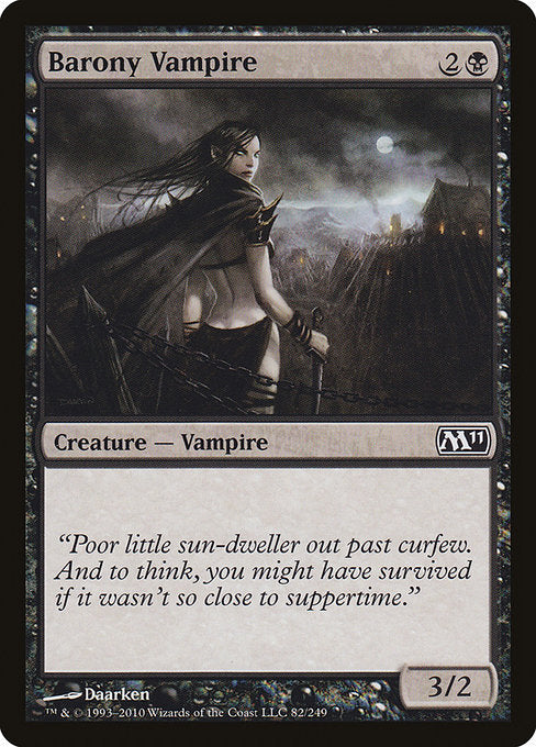 Barony Vampire [Magic 2011 (M11)] | Gear Gaming Bentonville