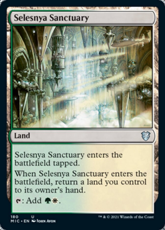 Selesnya Sanctuary [Innistrad: Midnight Hunt Commander] | Gear Gaming Bentonville