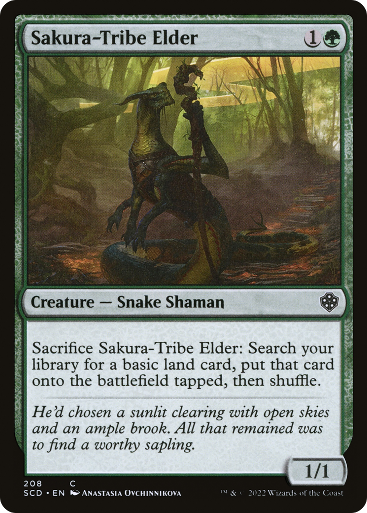 Sakura-Tribe Elder [Starter Commander Decks] | Gear Gaming Bentonville