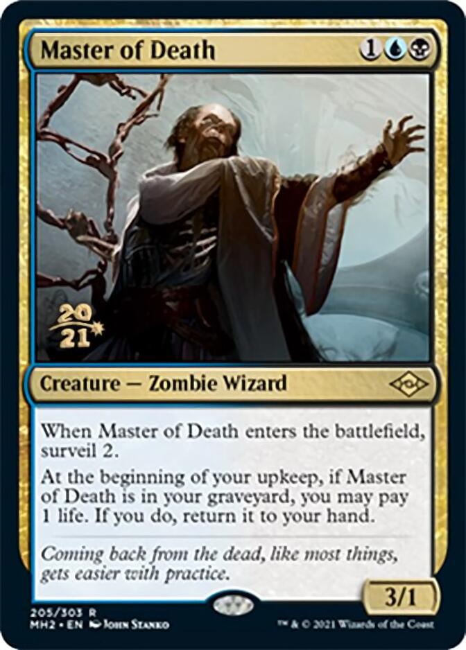 Master of Death [Modern Horizons 2 Prerelease Promos] | Gear Gaming Bentonville