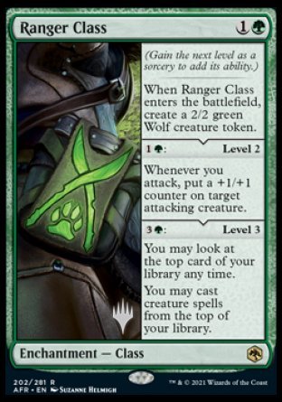 Ranger Class (Promo Pack) [Dungeons & Dragons: Adventures in the Forgotten Realms Promos] | Gear Gaming Bentonville