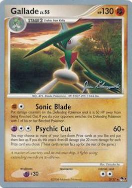 Gallade LV.55 (2/17) (Psychic Lock - Jason Klaczynski) [World Championships 2008] | Gear Gaming Bentonville