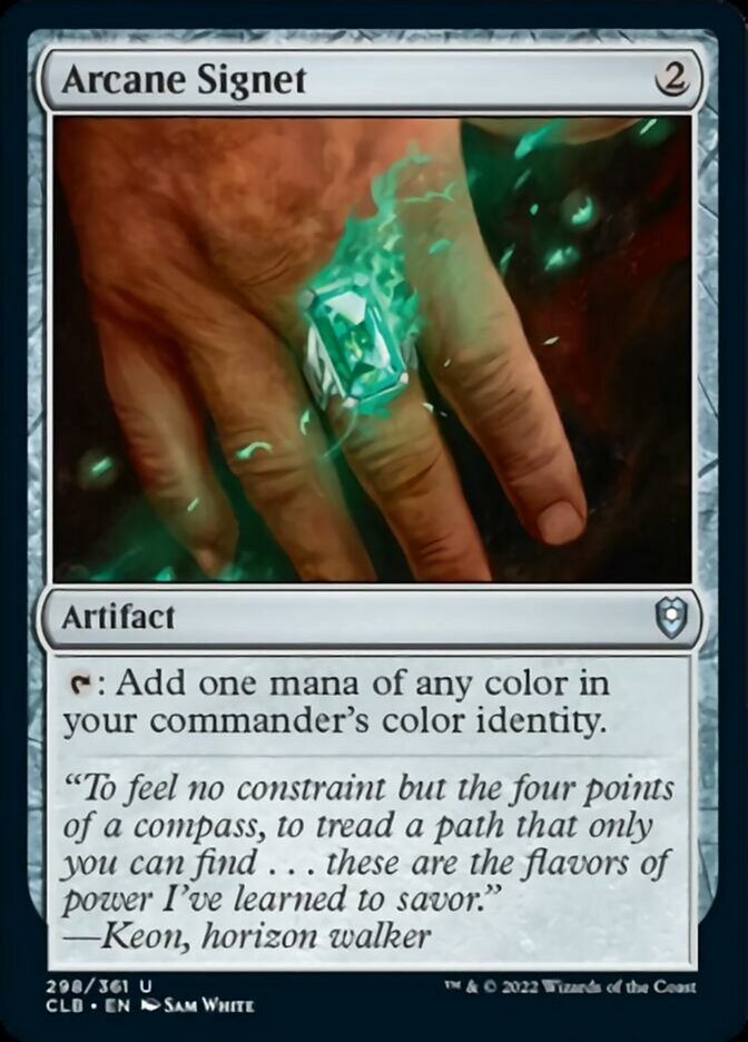 Arcane Signet [Commander Legends: Battle for Baldur's Gate] | Gear Gaming Bentonville