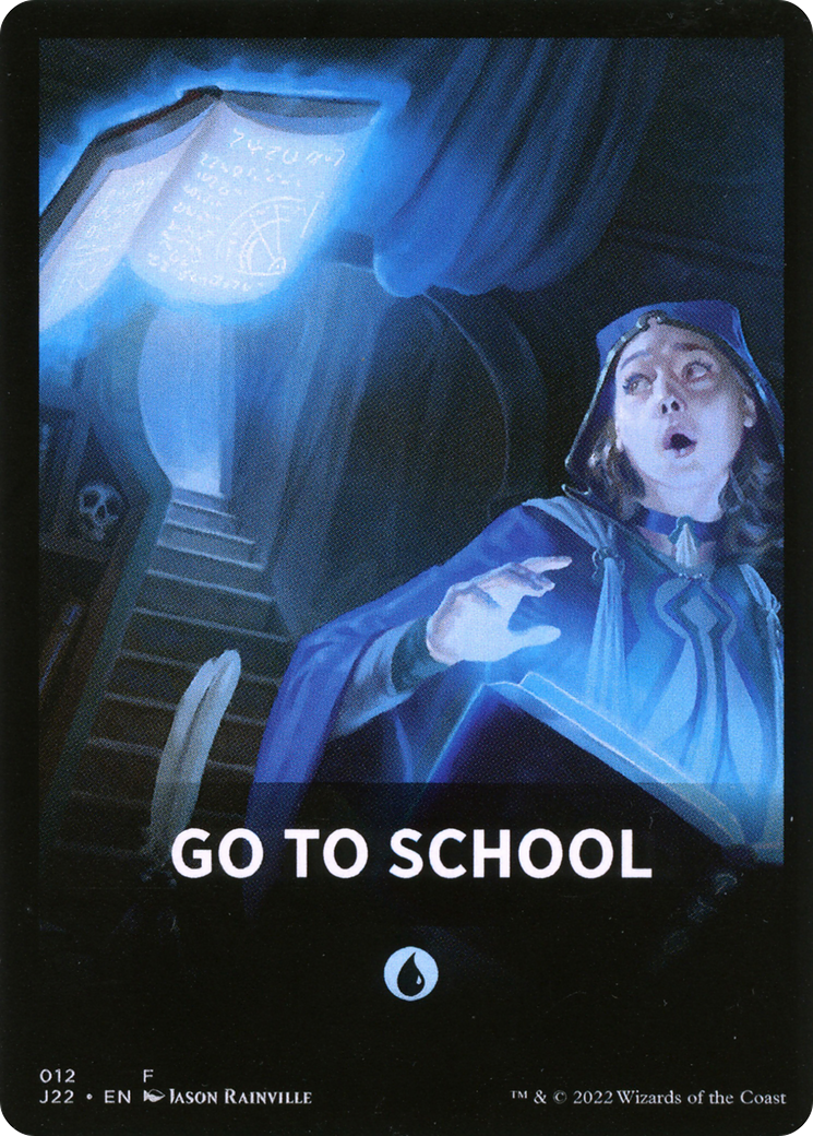 Go to School Theme Card [Jumpstart 2022 Front Cards] | Gear Gaming Bentonville