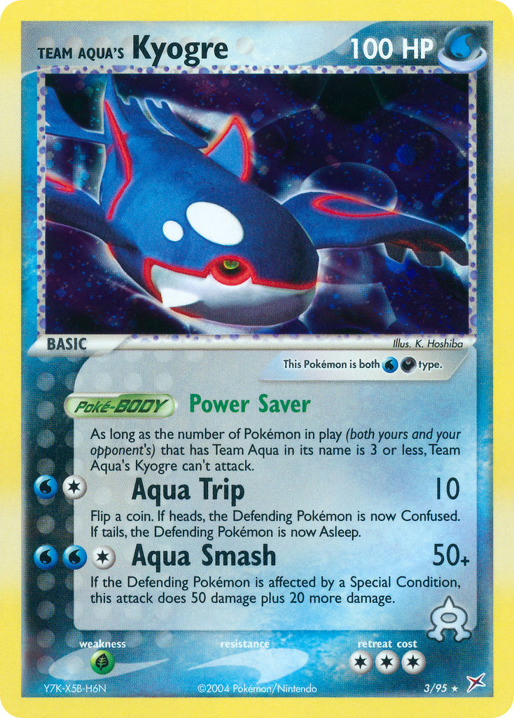 Team Aqua's Kyogre (3/95) (Theme Deck Exclusive) [EX: Team Magma vs Team Aqua] | Gear Gaming Bentonville