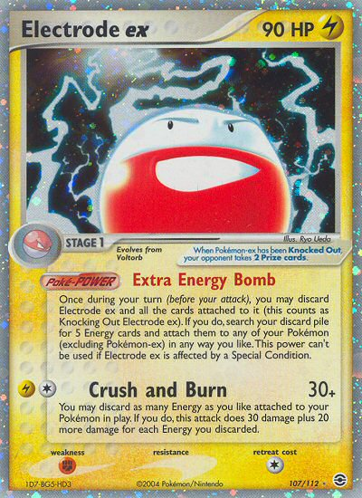 Electrode ex (107/112) [EX: FireRed & LeafGreen] | Gear Gaming Bentonville