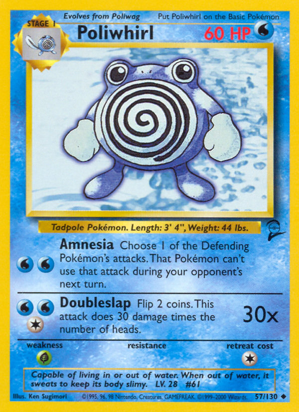 Poliwhirl (57/130) [Base Set 2] | Gear Gaming Bentonville