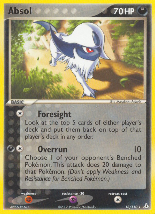 Absol (18/110) [EX: Holon Phantoms] | Gear Gaming Bentonville