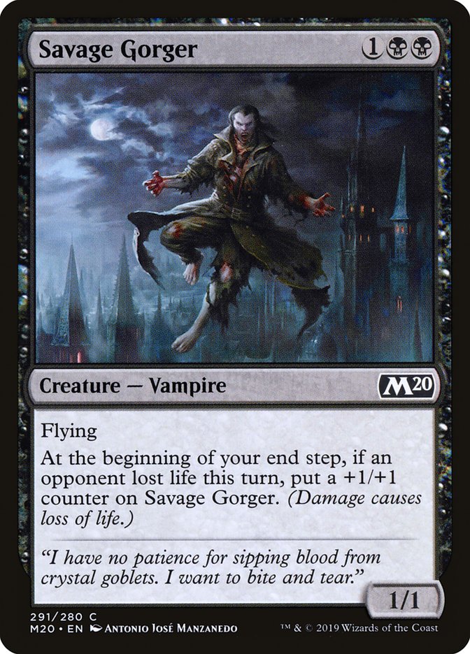 Savage Gorger [Core Set 2020] | Gear Gaming Bentonville