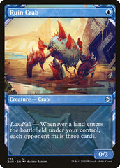 Ruin Crab (Showcase) [Zendikar Rising] | Gear Gaming Bentonville