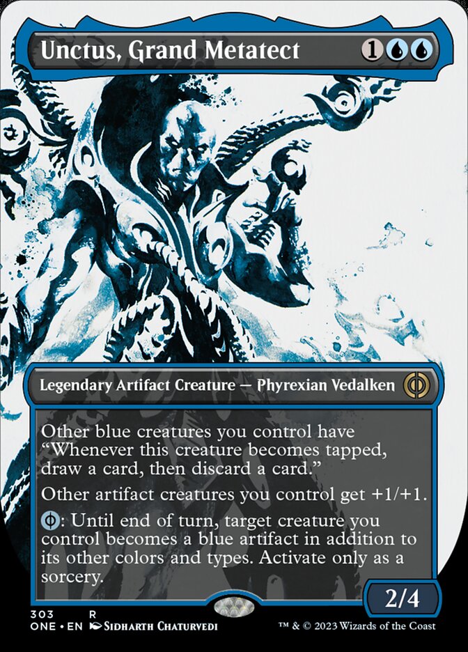 Unctus, Grand Metatect (Borderless Ichor) [Phyrexia: All Will Be One] | Gear Gaming Bentonville