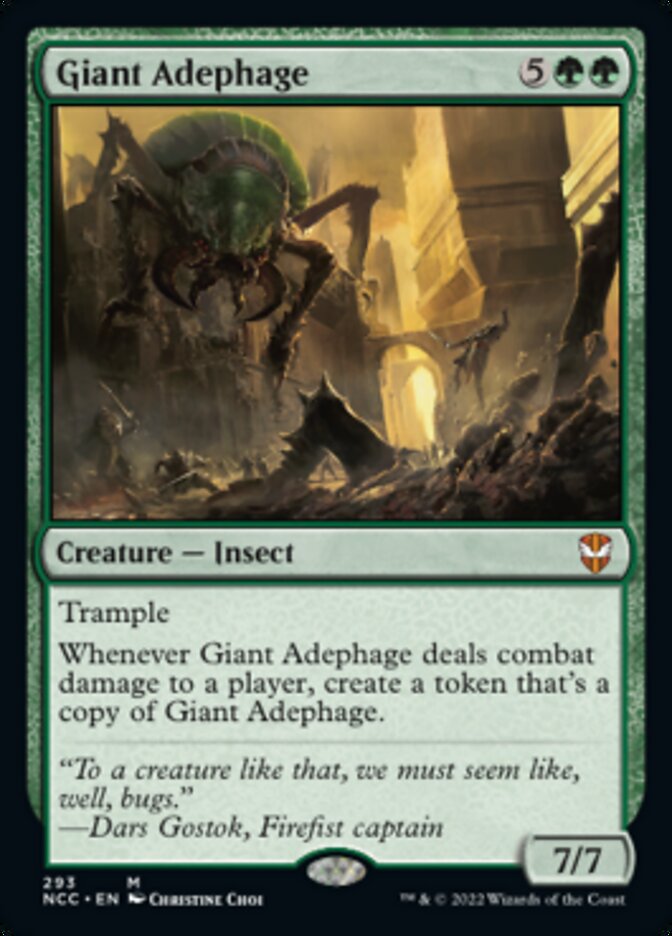 Giant Adephage [Streets of New Capenna Commander] | Gear Gaming Bentonville