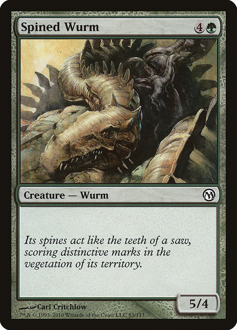 Spined Wurm [Duels of the Planeswalkers] | Gear Gaming Bentonville