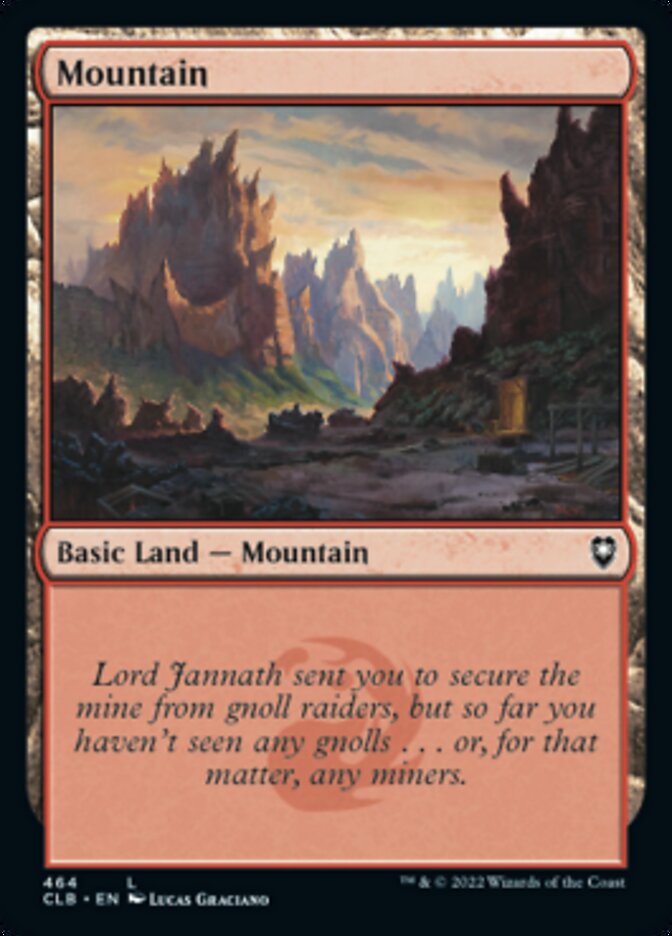 Mountain (464) [Commander Legends: Battle for Baldur's Gate] | Gear Gaming Bentonville