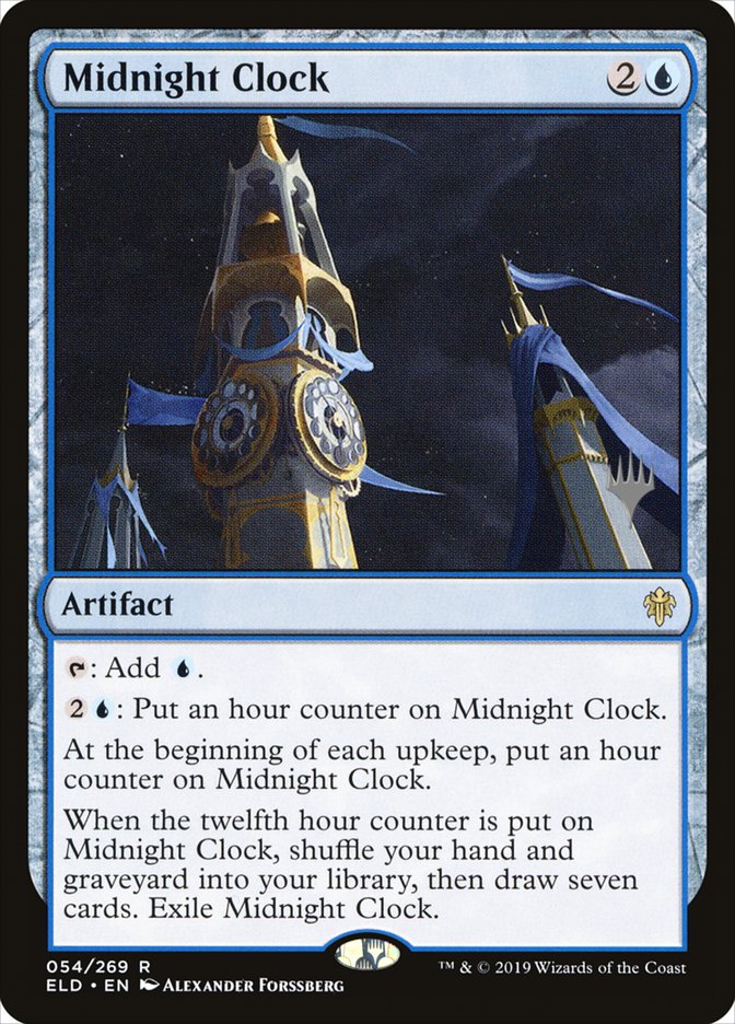 Midnight Clock (Promo Pack) [Throne of Eldraine Promos] | Gear Gaming Bentonville