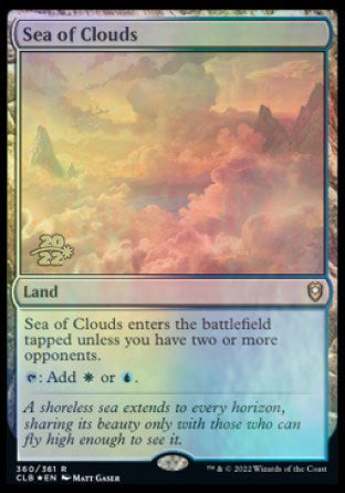 Sea of Clouds [Commander Legends: Battle for Baldur's Gate Prerelease Promos] | Gear Gaming Bentonville