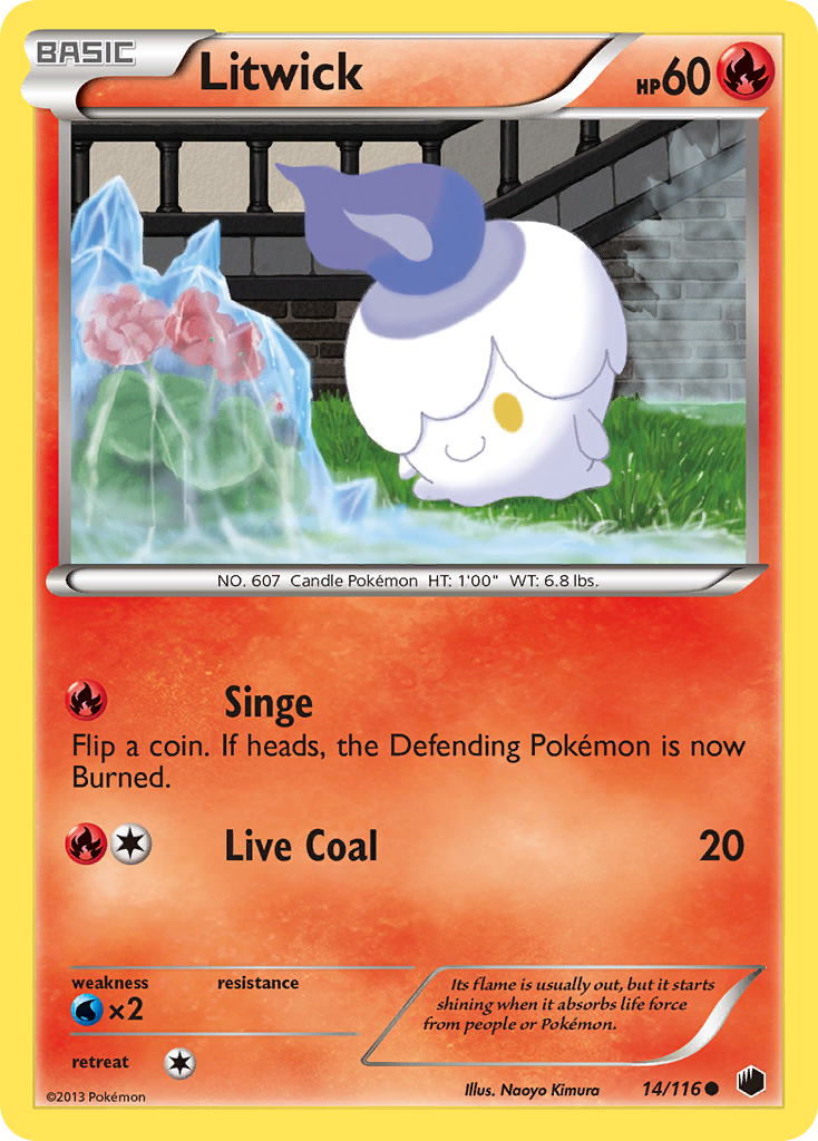 Litwick (14/116) [Black & White: Plasma Freeze] | Gear Gaming Bentonville