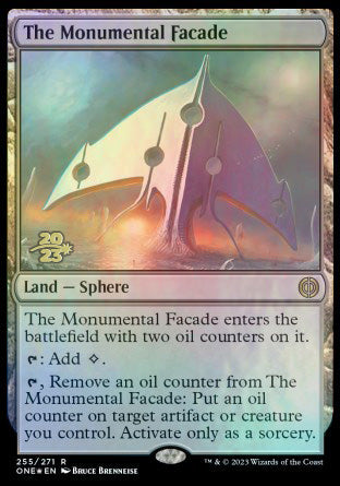 The Monumental Facade [Phyrexia: All Will Be One Prerelease Promos] | Gear Gaming Bentonville