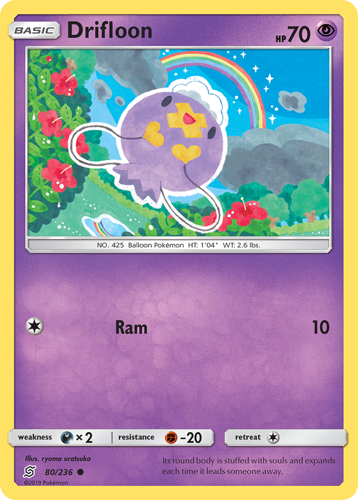 Drifloon (80/236) [Sun & Moon: Unified Minds] | Gear Gaming Bentonville