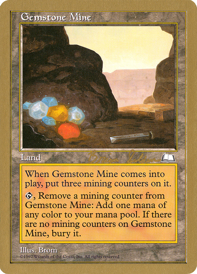 Gemstone Mine (Brian Selden) [World Championship Decks 1998] | Gear Gaming Bentonville