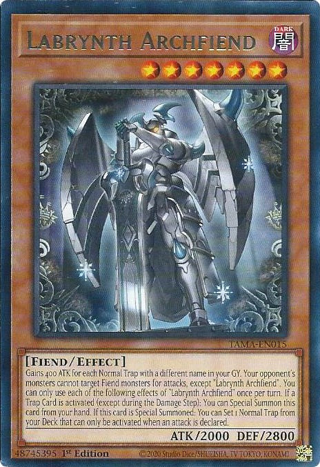 Labrynth Archfiend [TAMA-EN015] Rare | Gear Gaming Bentonville