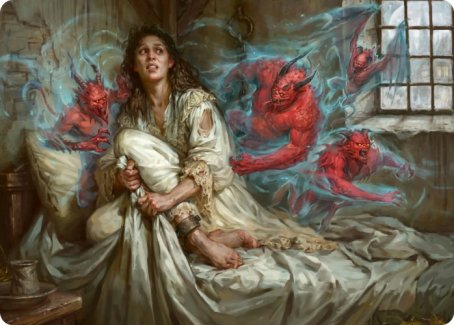 Eruth, Tormented Prophet Art Card [Innistrad: Crimson Vow Art Series] | Gear Gaming Bentonville