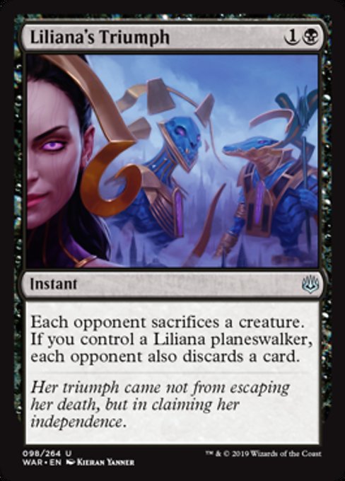 Liliana's Triumph [War of the Spark] | Gear Gaming Bentonville