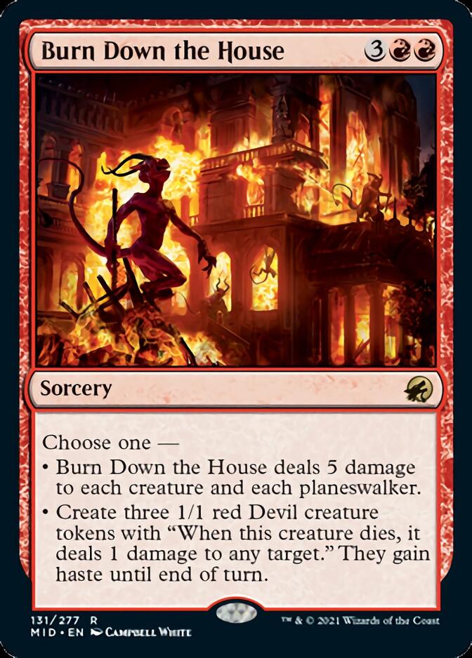 Burn Down the House [Innistrad: Midnight Hunt] | Gear Gaming Bentonville