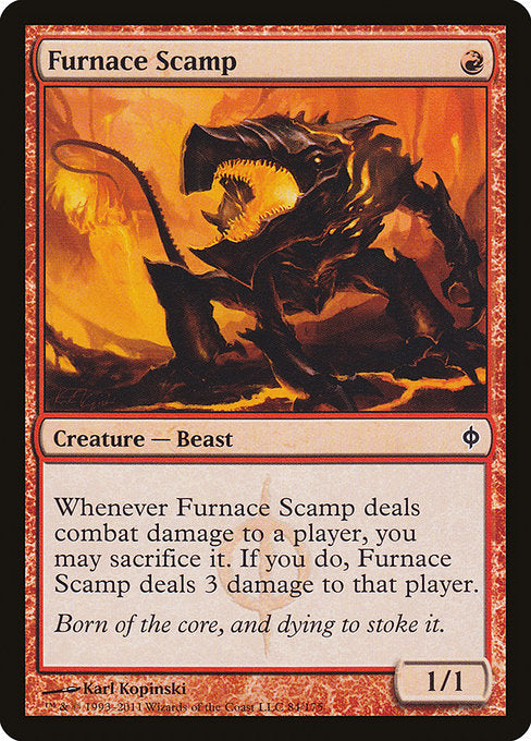 Furnace Scamp [New Phyrexia] | Gear Gaming Bentonville