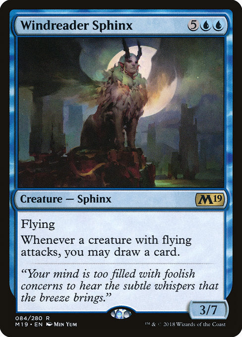 Windreader Sphinx [Core Set 2019] | Gear Gaming Bentonville