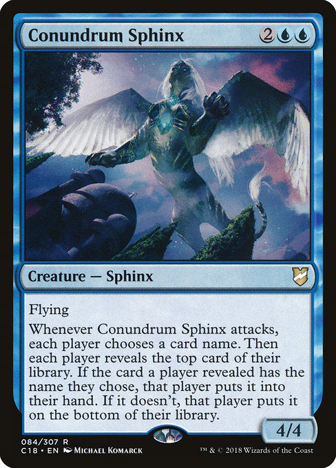 Conundrum Sphinx [Commander 2018] | Gear Gaming Bentonville