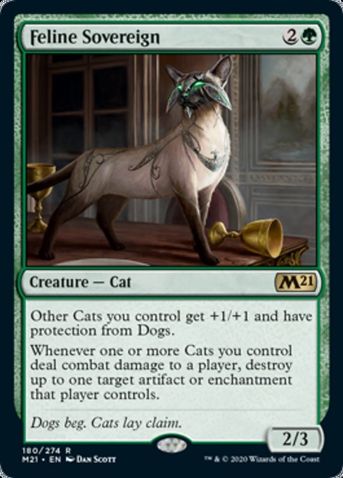 Feline Sovereign [Core Set 2021] | Gear Gaming Bentonville