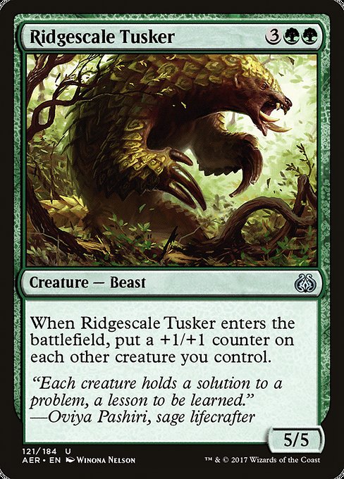 Ridgescale Tusker [Aether Revolt] | Gear Gaming Bentonville