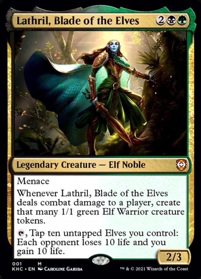 Lathril, Blade of the Elves [Kaldheim Commander] | Gear Gaming Bentonville