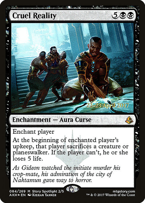 Cruel Reality [Prerelease Cards] | Gear Gaming Bentonville