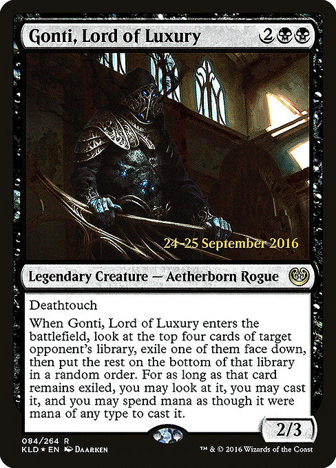 Gonti, Lord of Luxury [Prerelease Cards] | Gear Gaming Bentonville