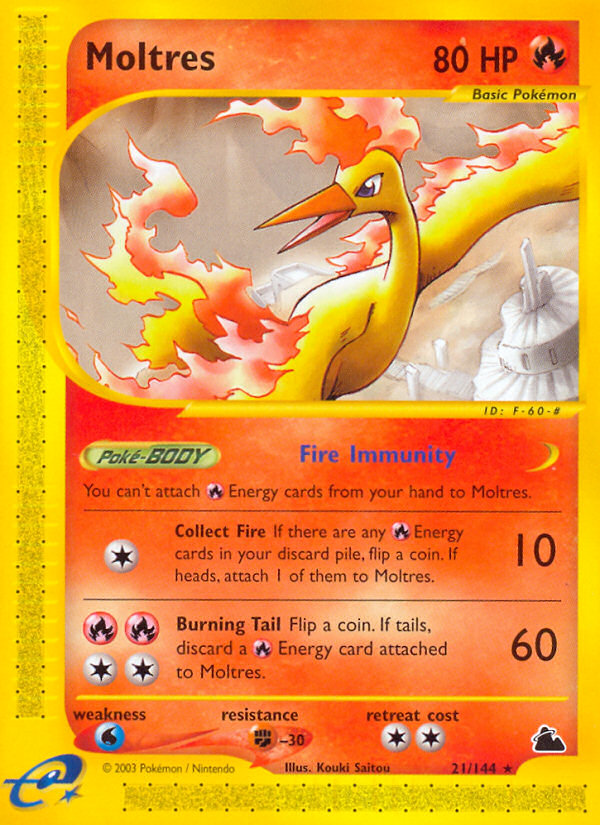 Moltres (21/144) [Skyridge] | Gear Gaming Bentonville