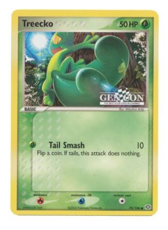 Treecko (70/106) (Gen Con The Best Four Days in Gaming Promo) [EX: Emerald] | Gear Gaming Bentonville