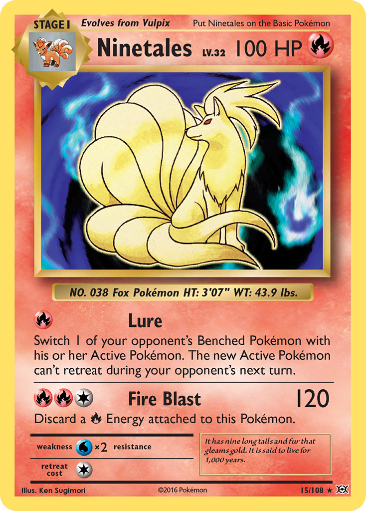 Ninetales (15/108) [XY: Evolutions] | Gear Gaming Bentonville