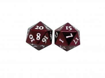 Heavy Metal D20 Dice: Red (2) | Gear Gaming Bentonville