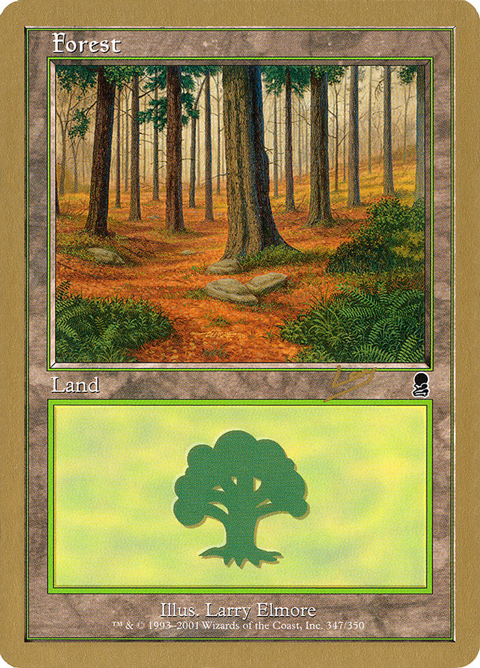 Forest (rl347) (Raphael Levy) [World Championship Decks 2002] | Gear Gaming Bentonville