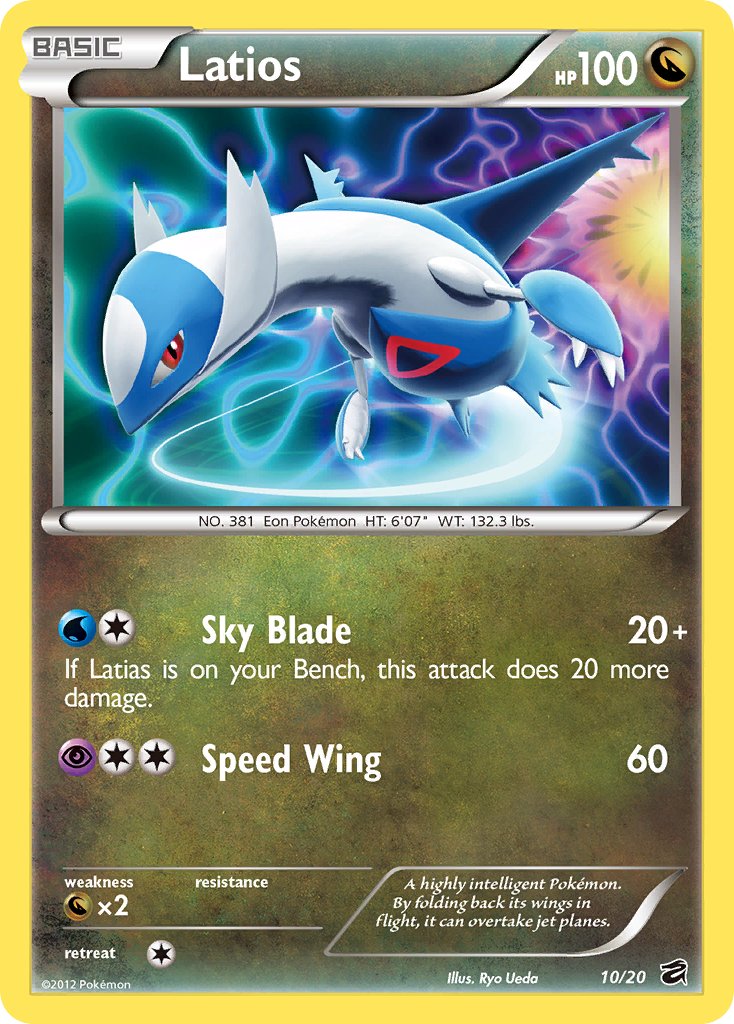 Latios (10/20) [Black & White: Dragon Vault] | Gear Gaming Bentonville