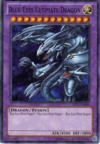 Blue-Eyes Ultimate Dragon [BATT-EN001] Starfoil Rare | Gear Gaming Bentonville