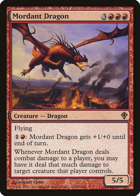 Mordant Dragon [Worldwake] | Gear Gaming Bentonville