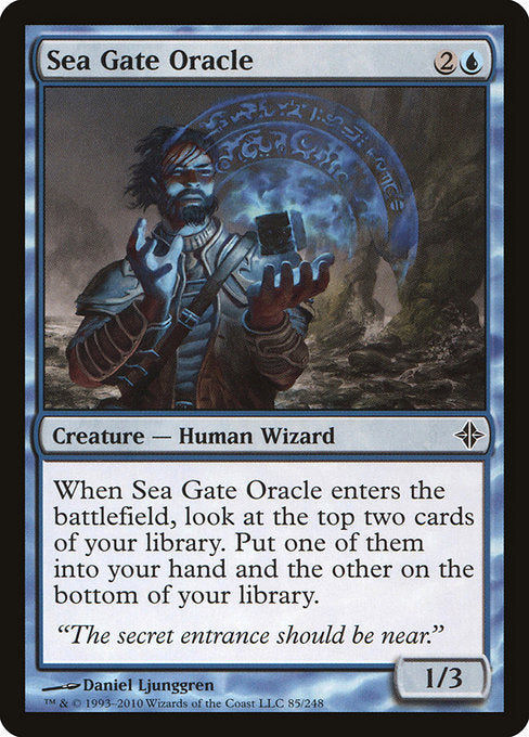 Sea Gate Oracle [Rise of the Eldrazi] | Gear Gaming Bentonville