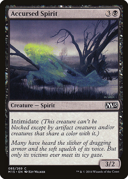 Accursed Spirit [Magic 2015 (M15)] | Gear Gaming Bentonville