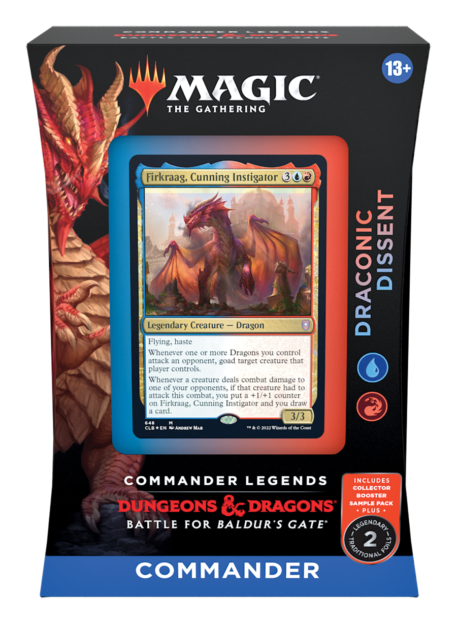 Commander Legends: Battle for Baldur's Gate - Commander Deck (Draconic Dissent) | Gear Gaming Bentonville