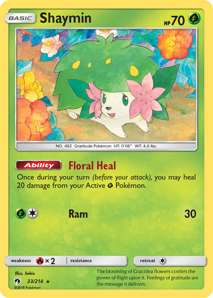 Shaymin (33/214) [Sun & Moon: Lost Thunder] | Gear Gaming Bentonville