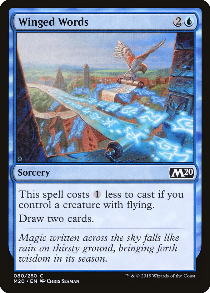 Winged Words [Core Set 2020] | Gear Gaming Bentonville